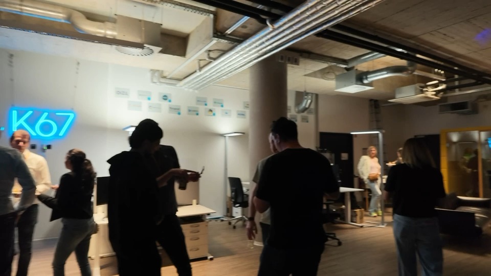 Rundgang durch das Gründungsevent von MindsMachines